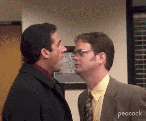 Office gif - treats for dogs bad breath